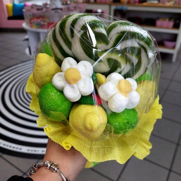 Bukiet Uniwersalny Mały Zielony Biały