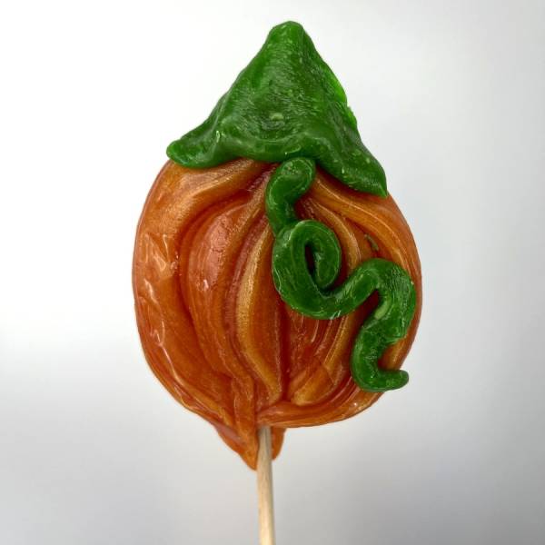 Lizak Dynia Pomarańczowy Zielony