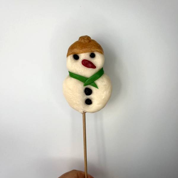 Lizak Bałwanek Biały Brązowy