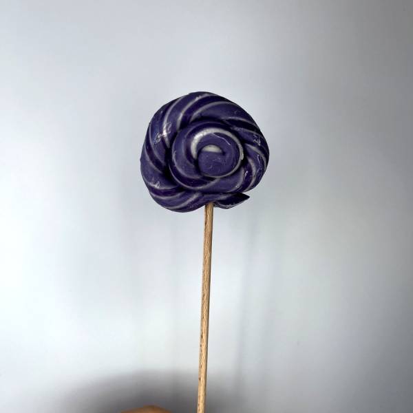 Lizak Spiralny Fioletowy Biały