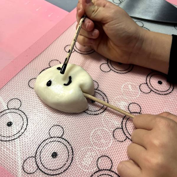 Lizak Postać Biały Czarny