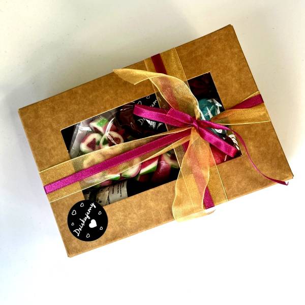 Słodki Prezent Brązowy Złoty