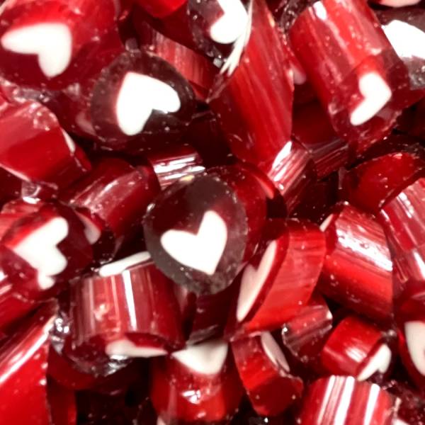 Karmelki Artystyczne Czerwony Biały